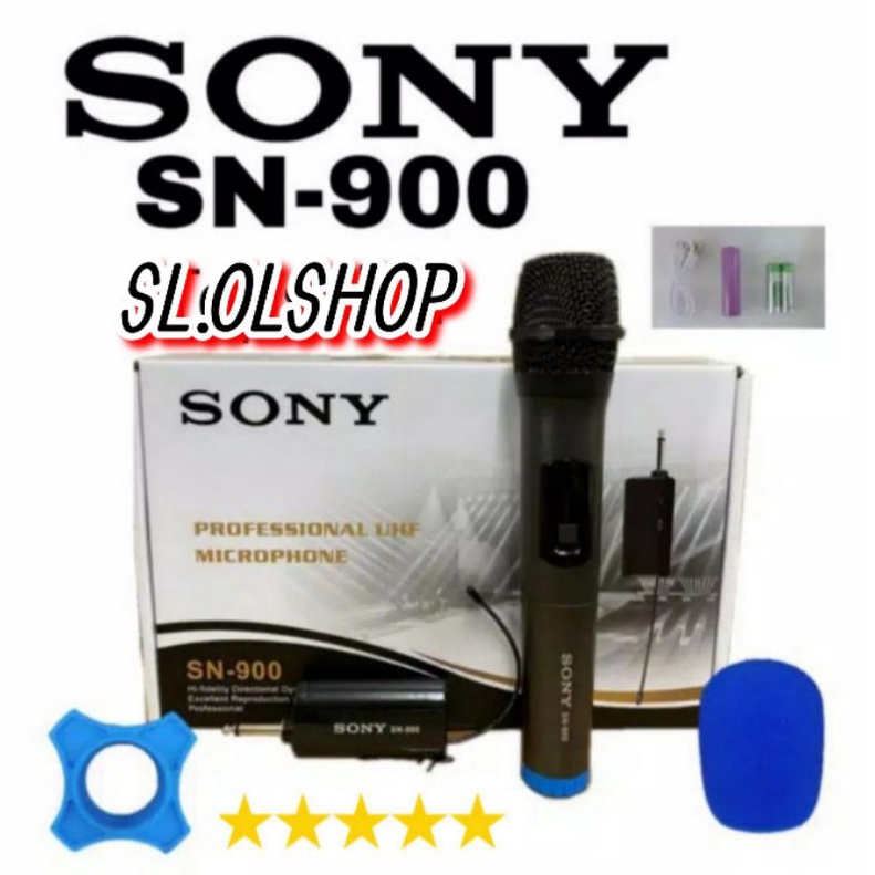 mic Wireless sony sn900/Mic Handheld SONY SN900 wireless Microphone