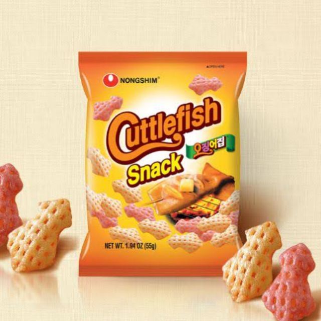 NONGSHIM - CUTTLEFISH BUTTER SNACK - 55 GR (KOREAN SNACK)