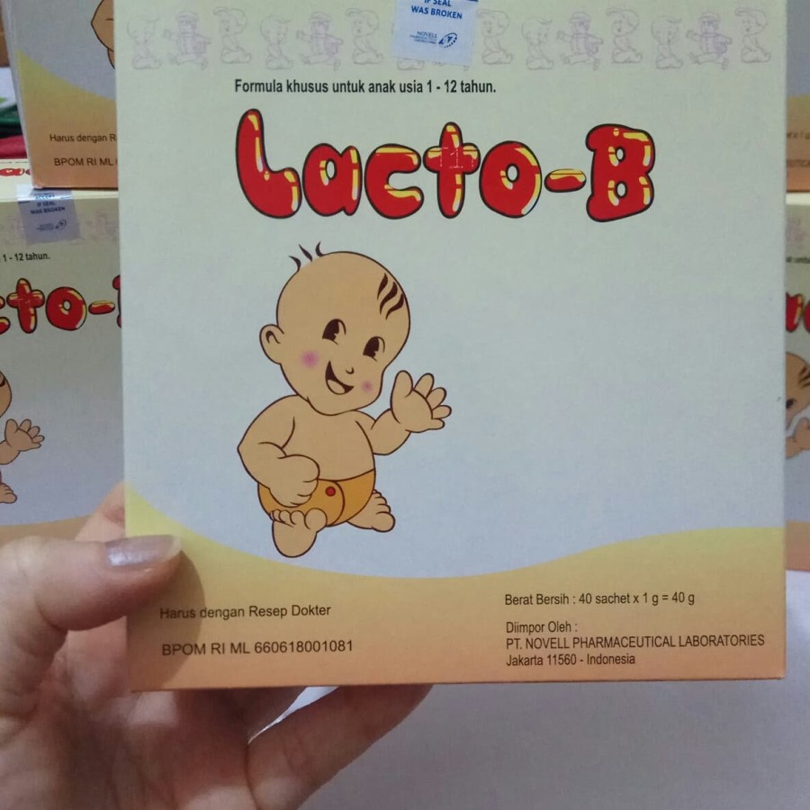 Lacto-B atau Lacto B box isi 40 sachet