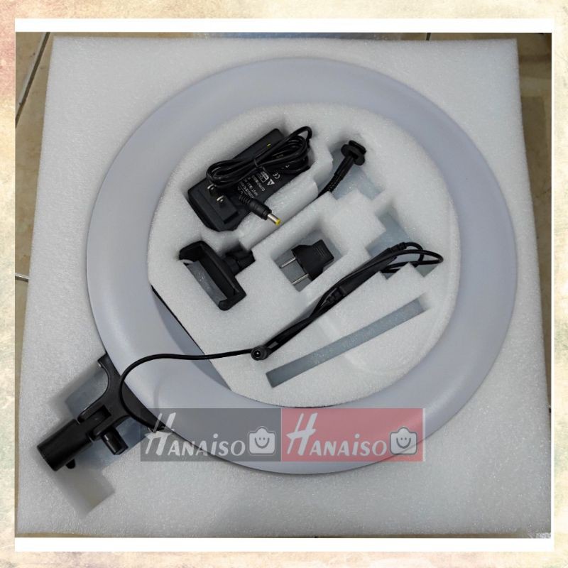 Medan Termurah Ringlight REMOTE Lampu Ring Light MUA LED 36cm 32cm 33cm 30cm 5600K Dimmable 30W 12&quot; 14&quot; 15&quot; 36 32