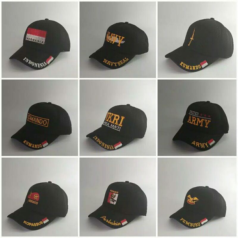 topi tobel mes / topi dobel mes padi kapas / topi dobel mes NKRI