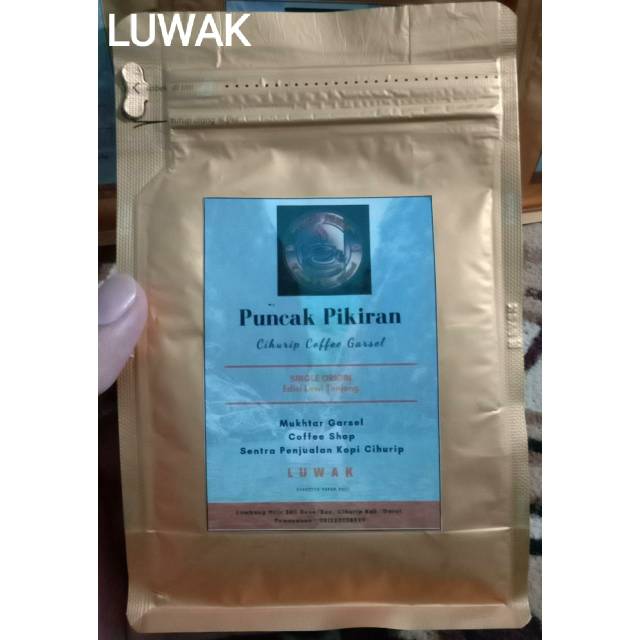 

[LUWAK]KOPI ARABIKA ASLI CIHURIP GARUY SELATAN