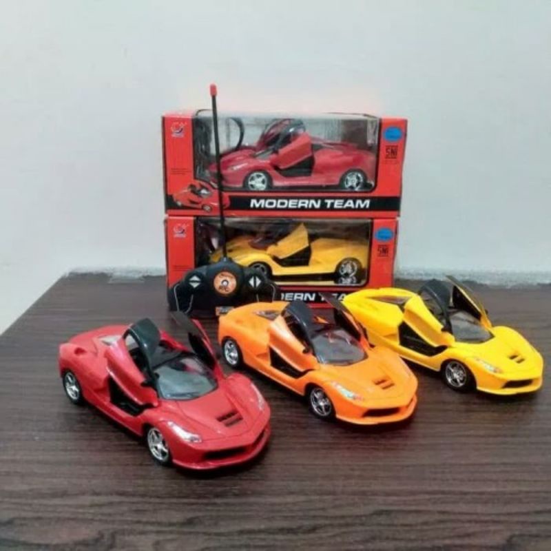 RC Lamborghini batre charger pintu bisa dibuka pake remot mobil remot control lambo cas