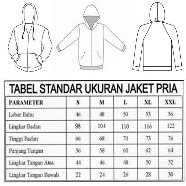 Jaket Sweater Hoodie Zipper Resleting Pria Fleece Risleting - Abu Tua