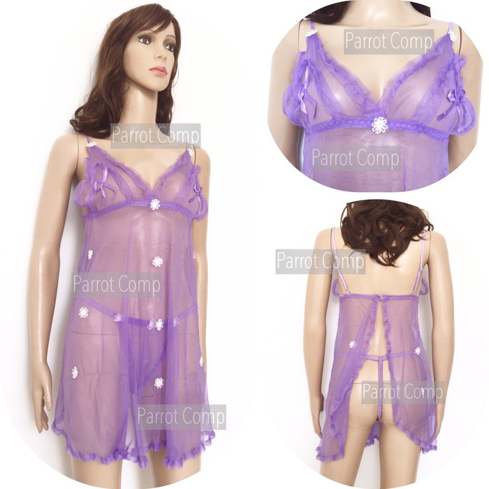 Sexy Lingerie Seksi Night Dress Import Lingerie Murah Bajutidur Dewasa