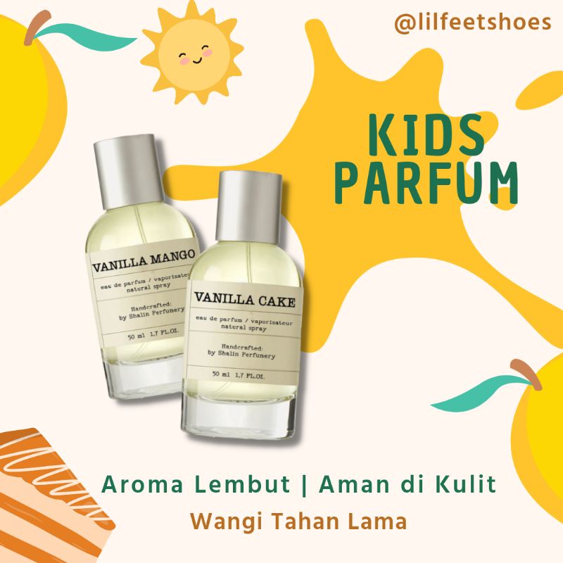 PARFUM ANAK PEREMPUAN - MINYAK WANGI ANAK PEREMPUAN - VANILLA