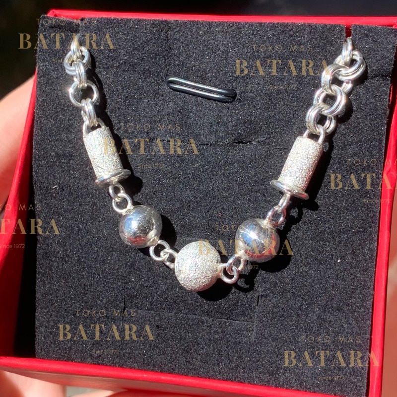 Rantai Tangan Bola PERAK 10 gram