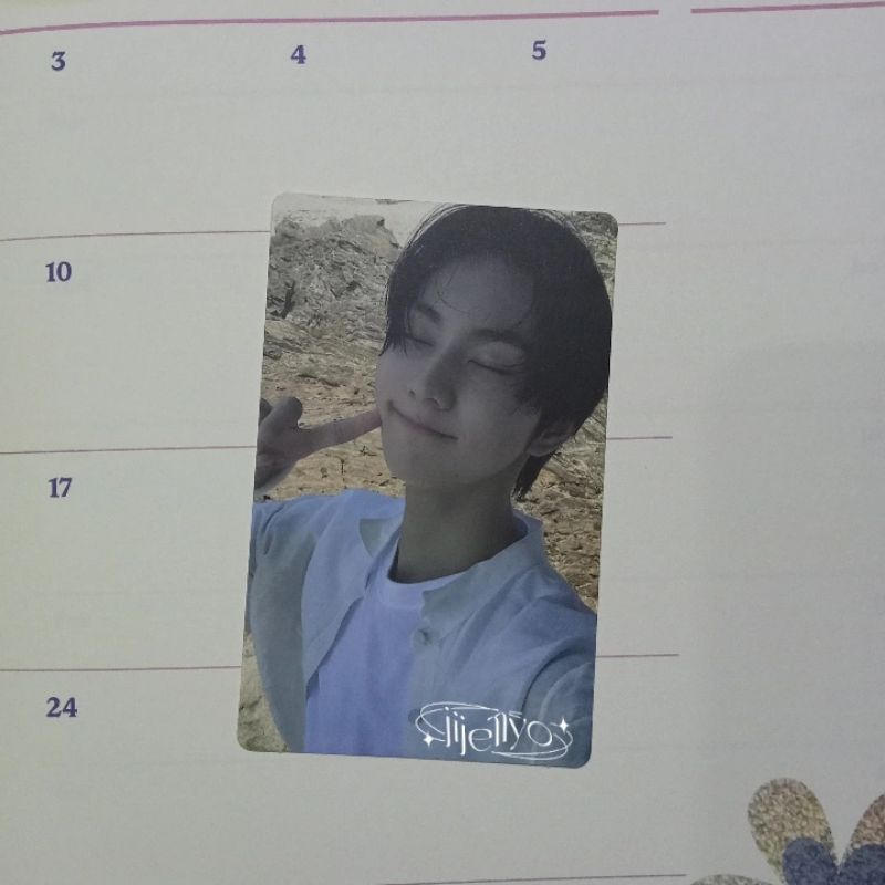 Photocard Jungwon tuspi ody esse