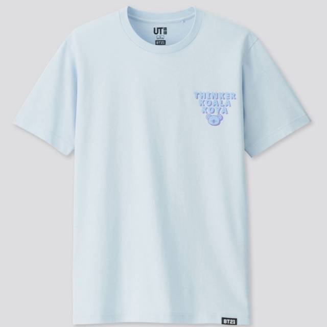 BT21 UNIQLO KOYA BLUE SIZE XL