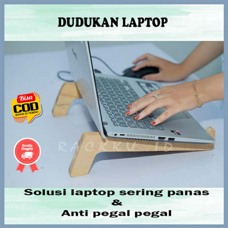 STAND LAPTOP DUDUKAN LAPTOP PORTABLE LAPTOP HOLDER