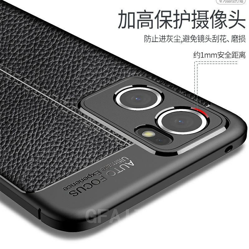 Case Oppo Reno 7 5G Reno7 Softcase Leather Auto focus Original