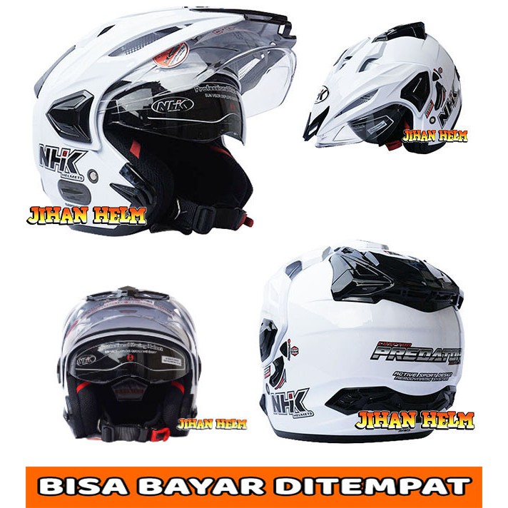 HELM / NHK / HELM NHK / HELM NHK PREDATOR CRYPTON WHITE TERMURAH