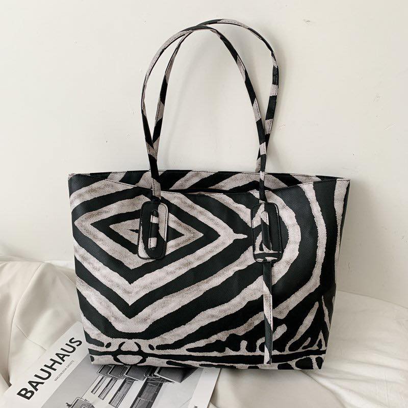 Terlaris ! Tote bag kasual motif import bag tas wanita #B004