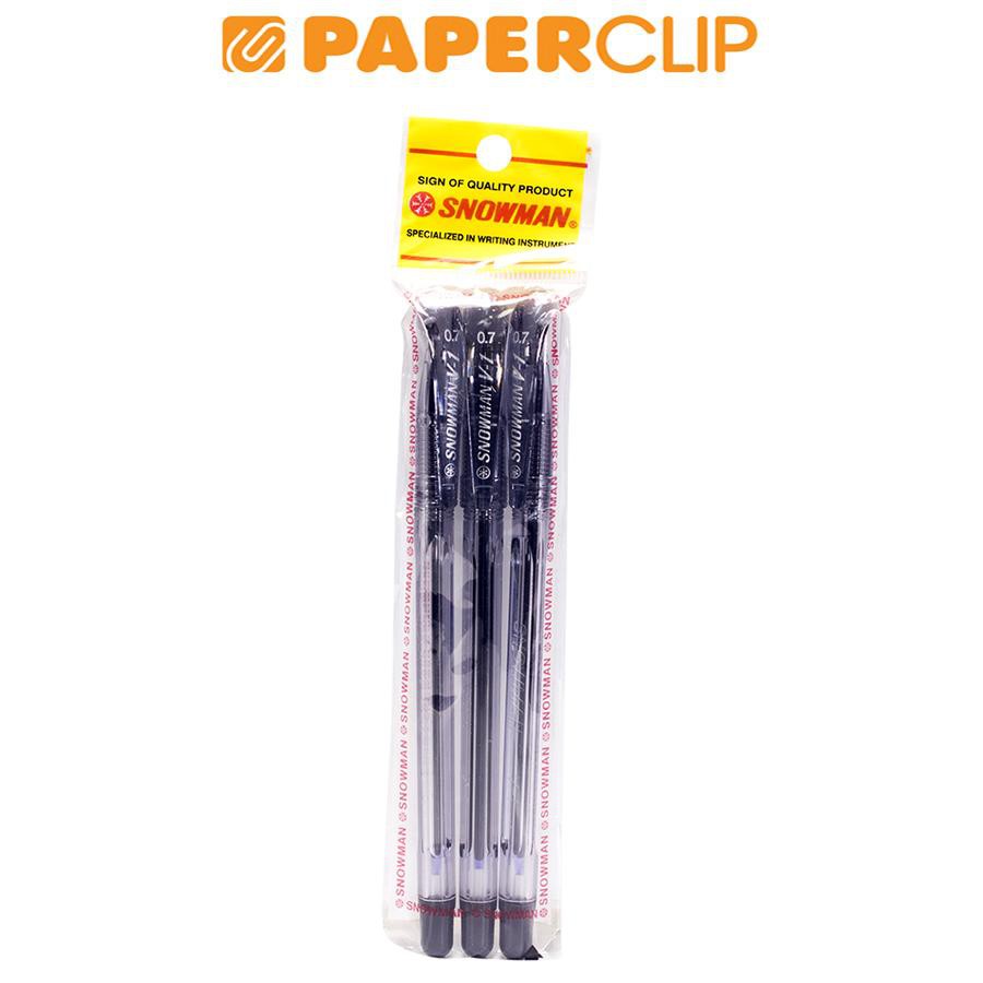 

BALLPOINT SNOWMAN V1 07 ISI 3 HITAM