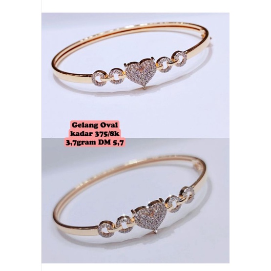 gelang oval Love 375