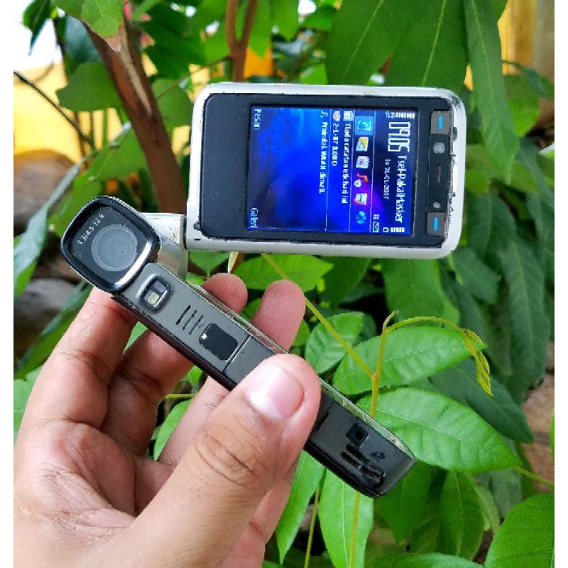 Hp jadul Nokia N93i original layar putar hp kamera hp langka hp unik