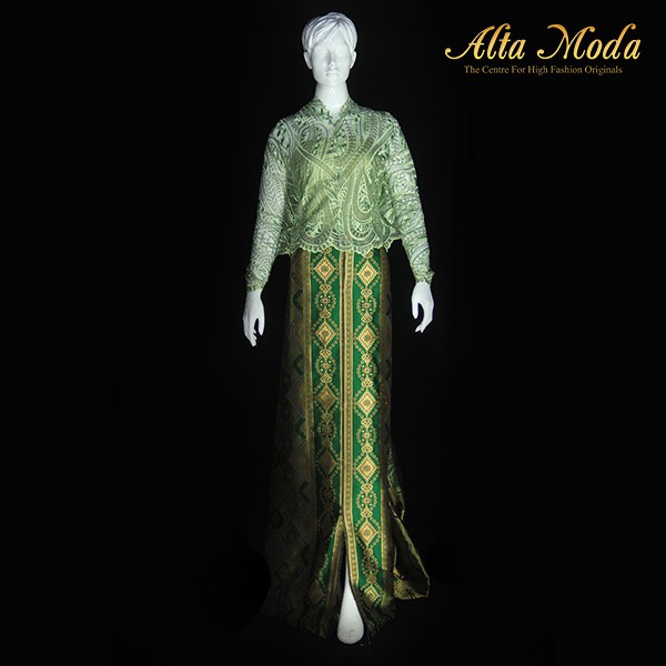 

Alta Moda Kain Tile Bordir Hana Mory Motif Parsley - Hijau (1M)