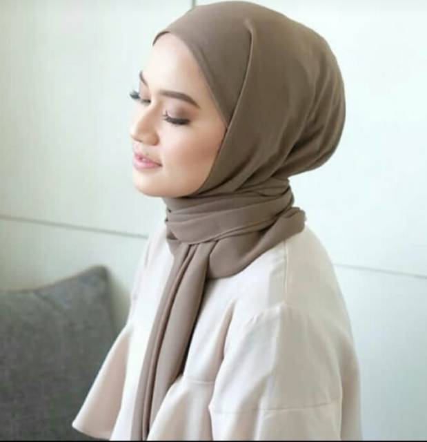 Pashmina Diamond Crepe Italiano Stretch Premium (175cm × 75cm)-1