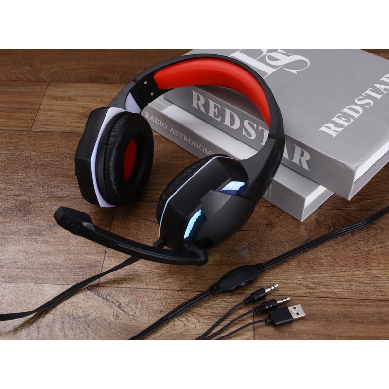 Headset Gaming Led kwalitas suara ngebass