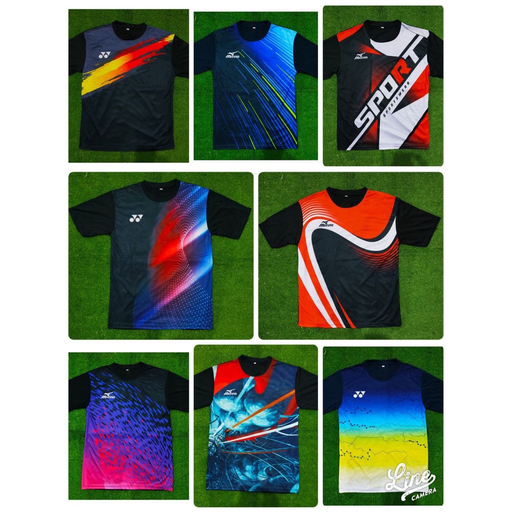 BAJU BADMINTON VOLY JERSEY PRINTING