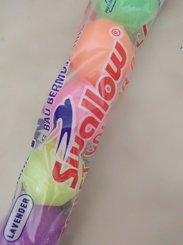 Kapur Barus Swallow Toilet Colour Ball 200 Gram