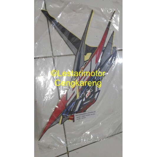 Striping Lis/lis Body/Stiker Motor Vario 125 2013 Hitam CBS