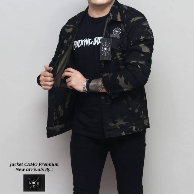 Jaket semi parka camo premium bgsr