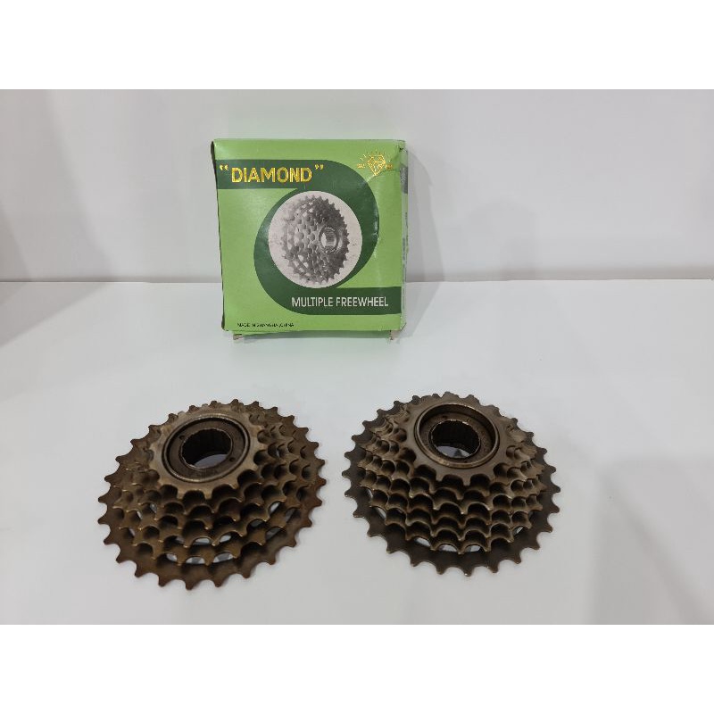 Sprocket  6 Speed | 7 Speed  Ulir/drat Gir belakang 14-28T Diamond