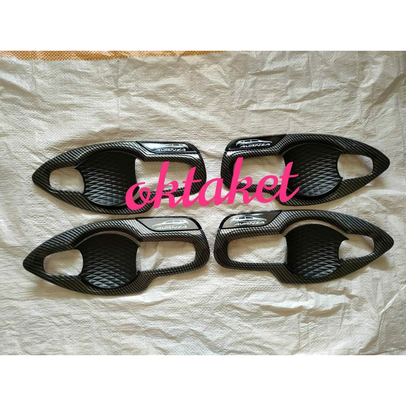 cover outer new Avanza Xenia Veloz 2021 2022 exclusive full carbon