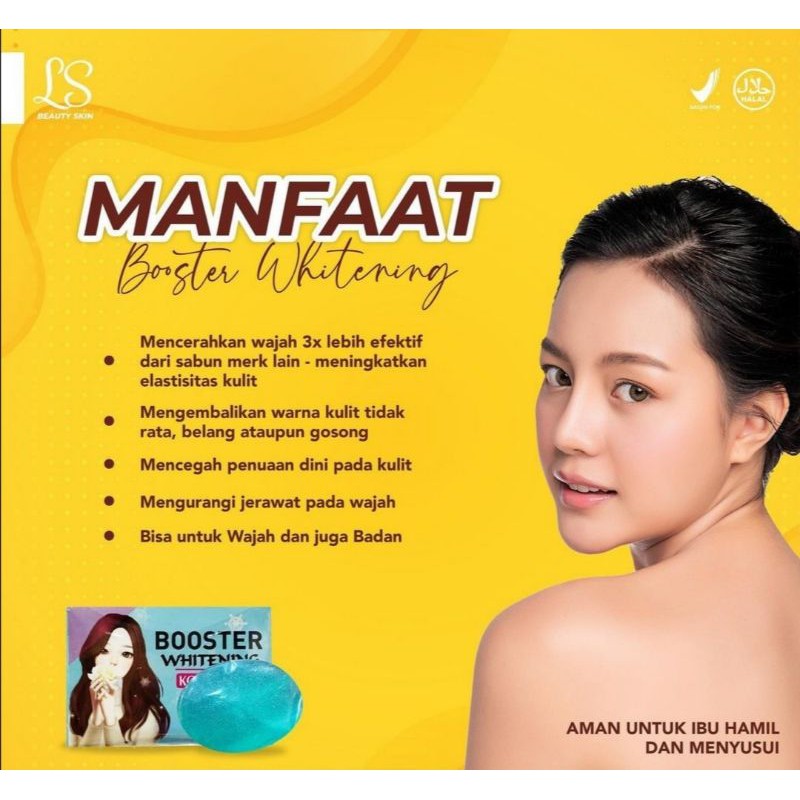 sabun booster whitening