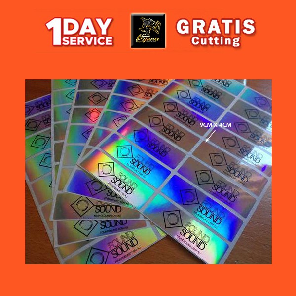 

SPH 9 1-7 Cetak Stiker Hologram Print Sticker Bentuk Persegi Tercepat Termurah