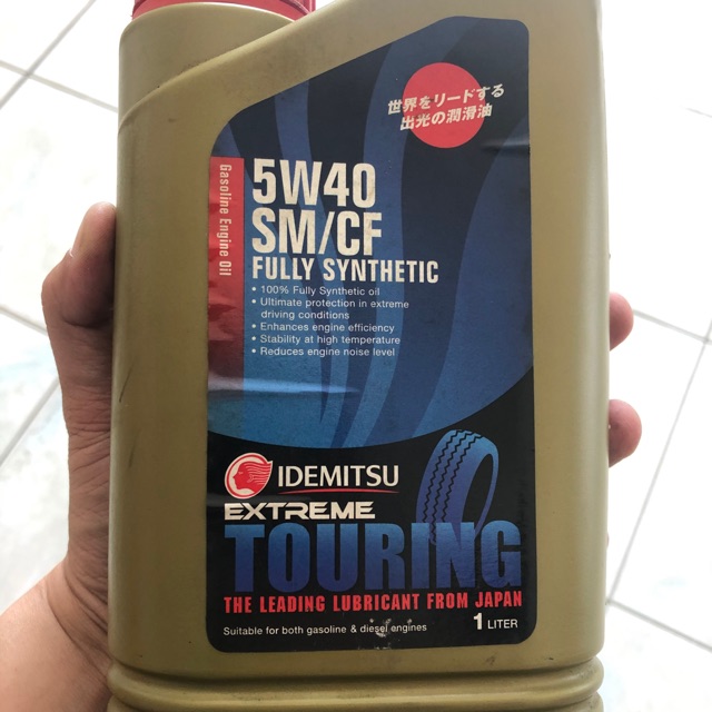 Oli Idemitsu 5w40 SM / CF Fully Synthetic