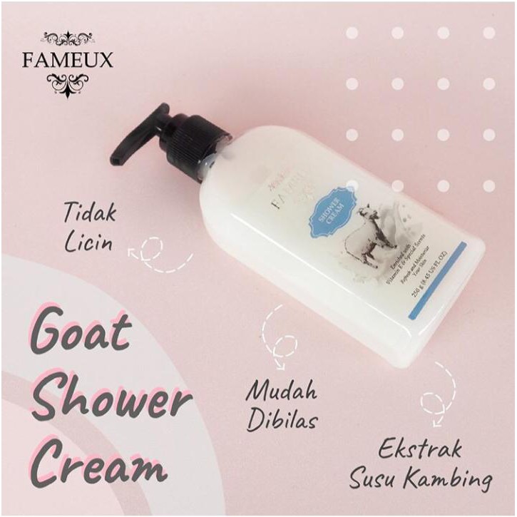 Fameux Shower Cream Goat Milk