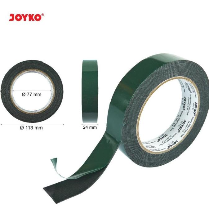 

%$%$%$%$] Joyko Double Sided Foam Tape DFT-51 Doubletape Tebal Doublefoam 1 Inch