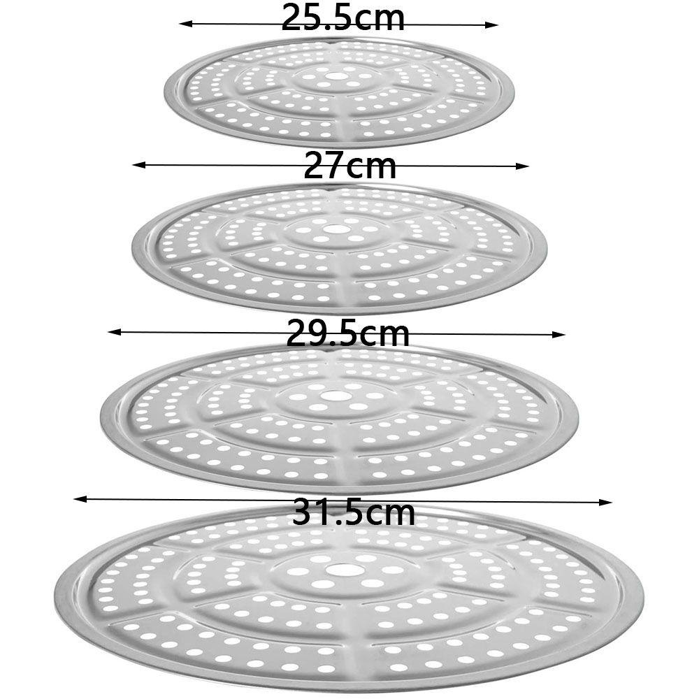 Solighter Steamer Rak Multifungsi Tray Stand Aksesoris Dapur Panci Kukus