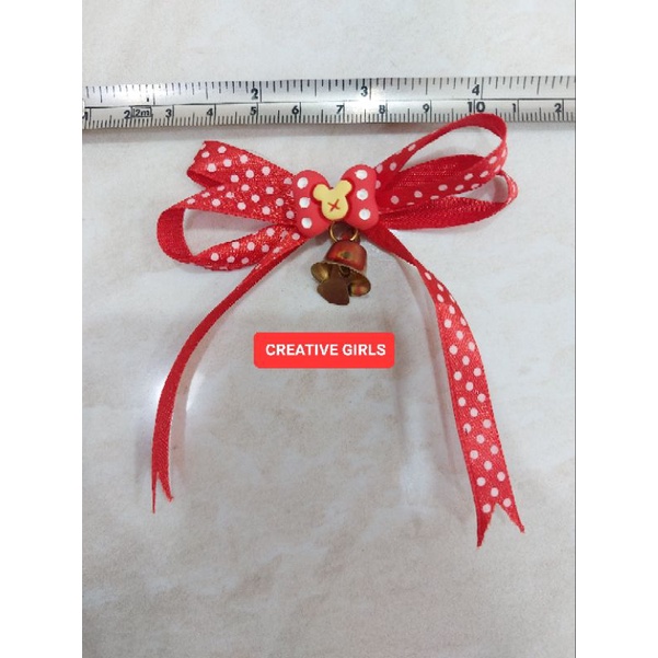 

Pita Merah Aksesoris Bisa Untuk Jepitan Kado Bell Natal