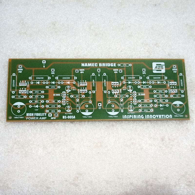 PCB Driver Power Amplifier Bridge Namec BTL