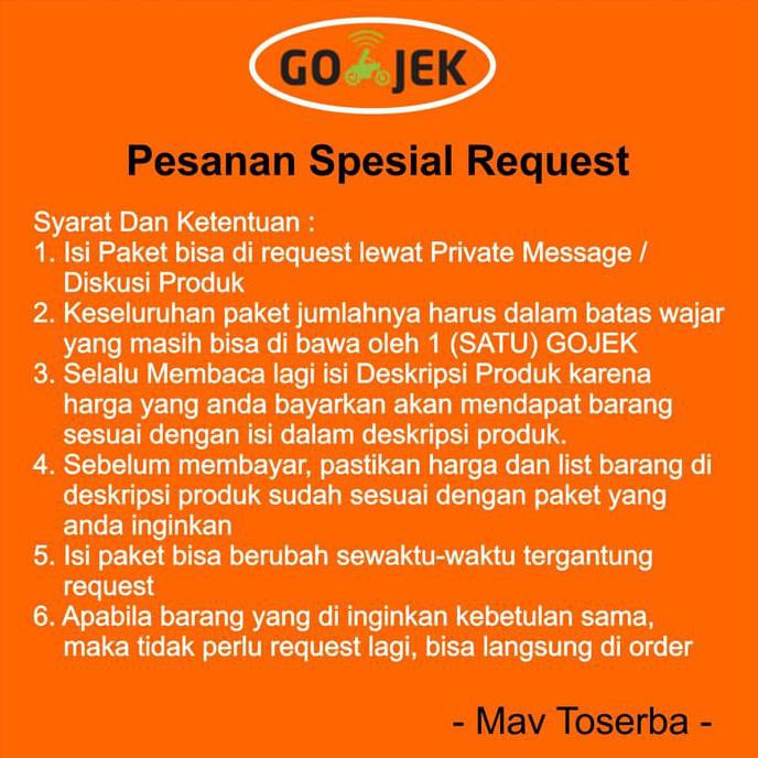 

HOT SALE|BEST SALLER GO SEND REQUEST Paket Packing Komplit Sesuai Request