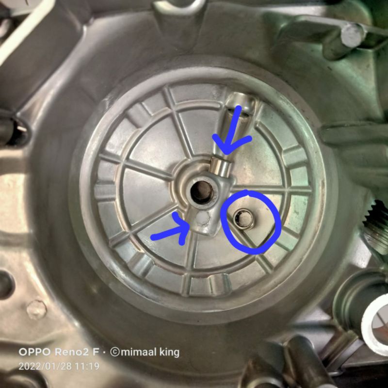 BEARING TAHANAN AS STOT KOPLING KANAN RX KING