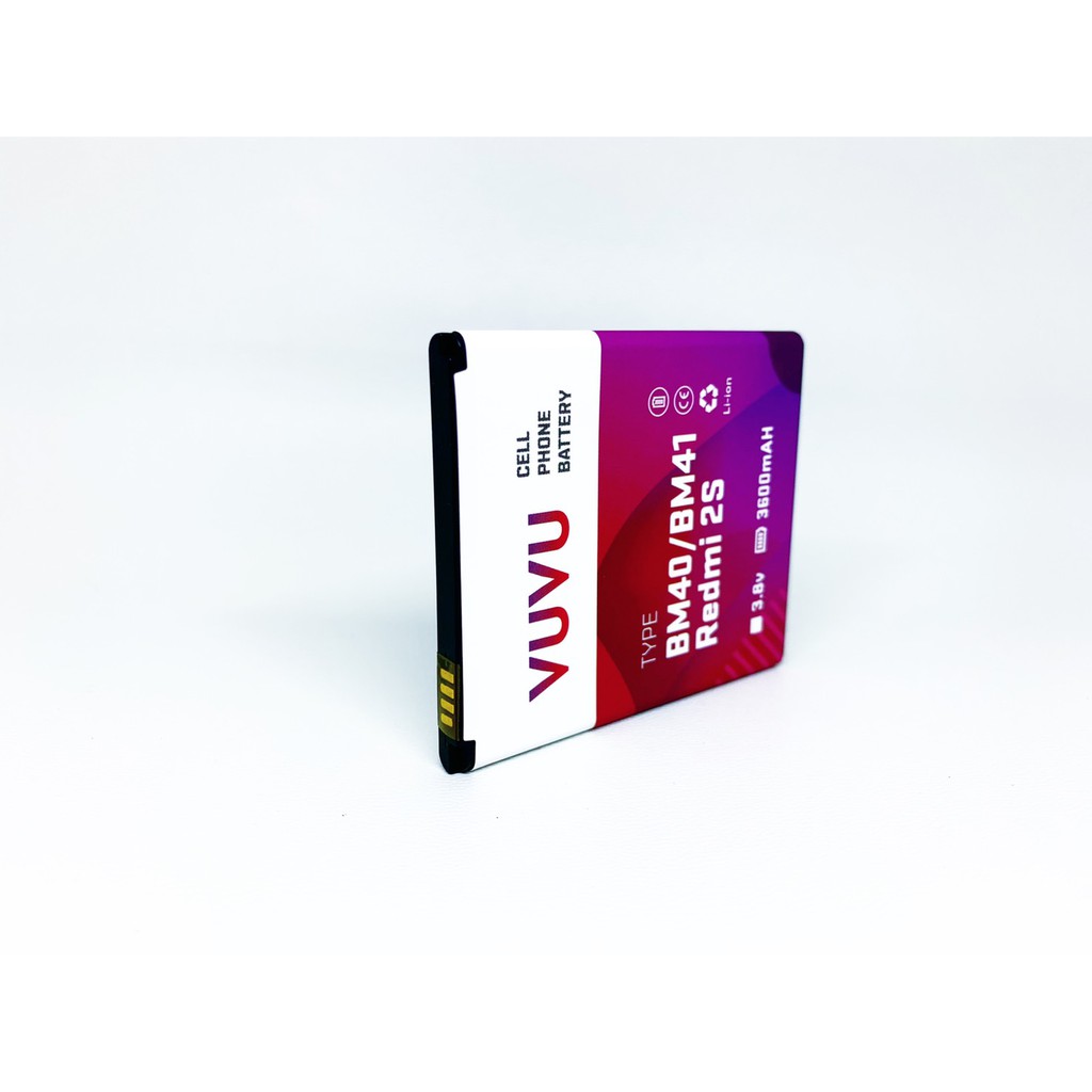 Baterai VUVU Double IC Xiaomi Redmi BM40/ BM41/ Redmi 1s/ Redmi 2s 2 1