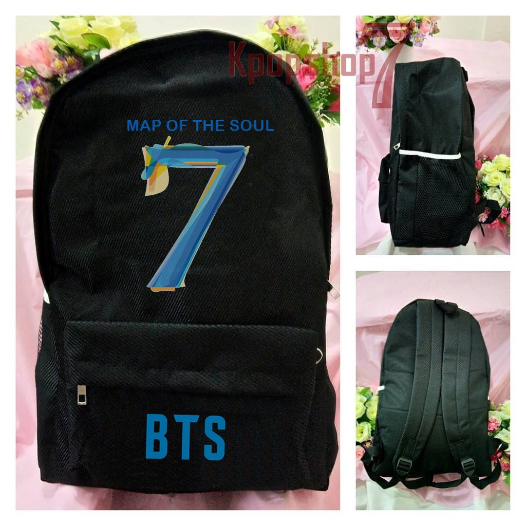  tas  bts  ransel  bts  map of the soul Shopee Indonesia