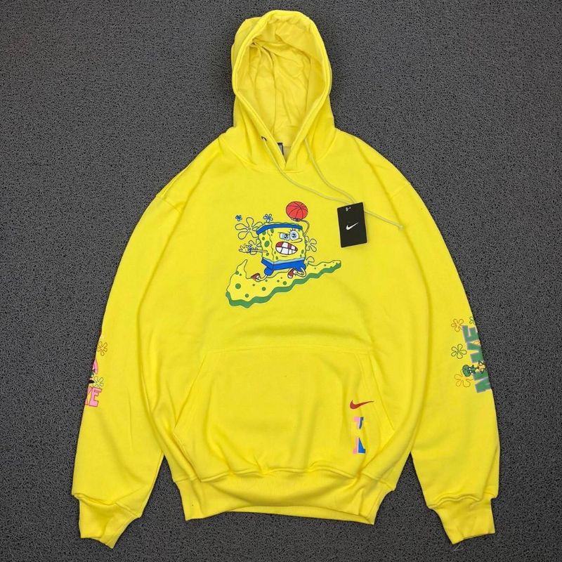 sweater hoodie nike x spongebob/hoodie a bathing ape