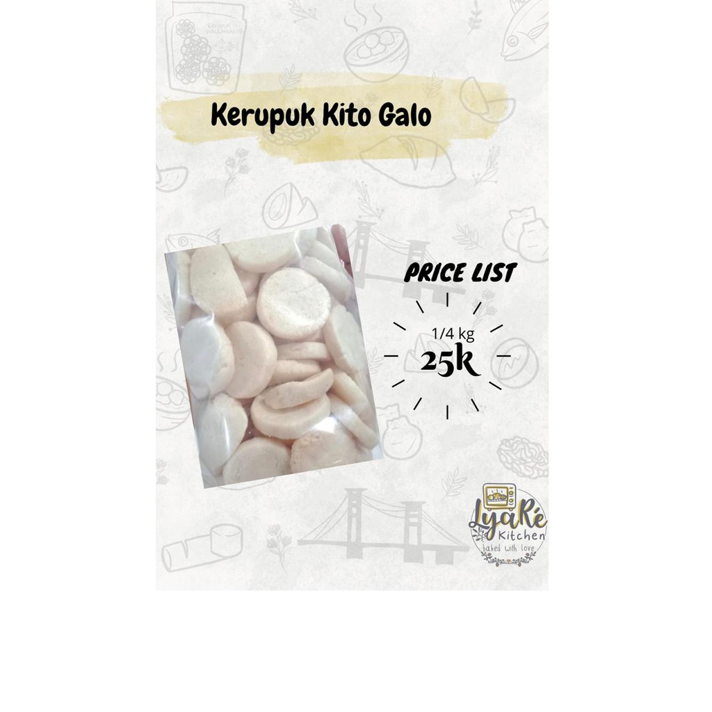 

Kerupuk Kito Galo