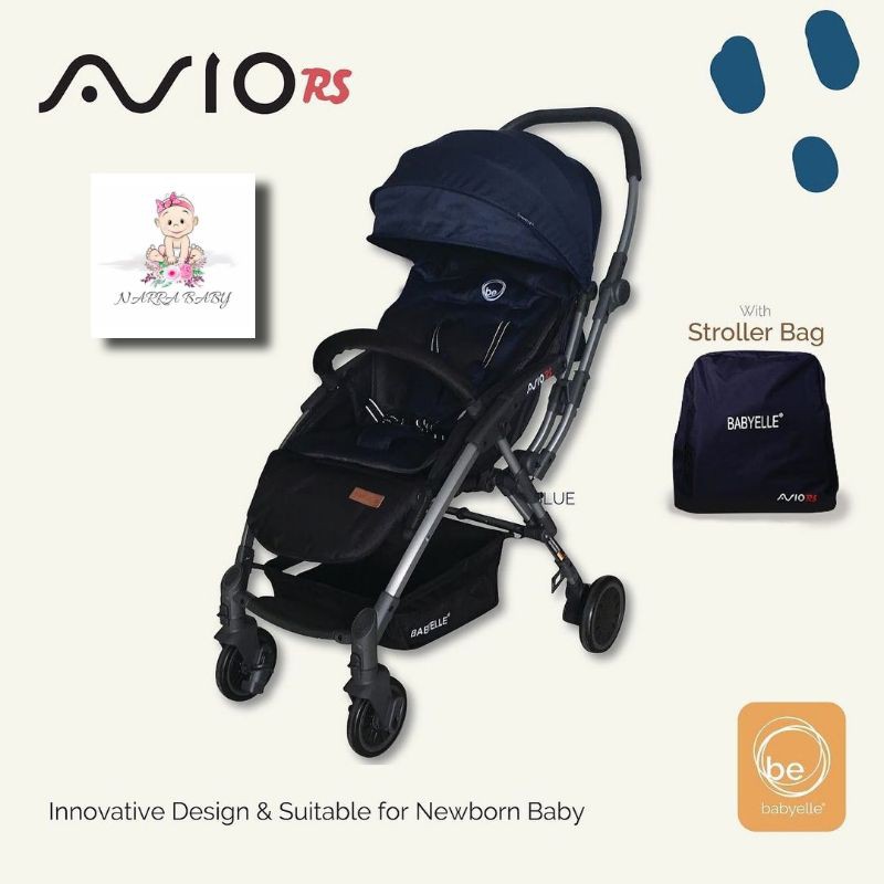 Stroller BabyElle Avio RS S939 Reversible Kereta Dorong Bayi Baby Elle Hadap Ibu