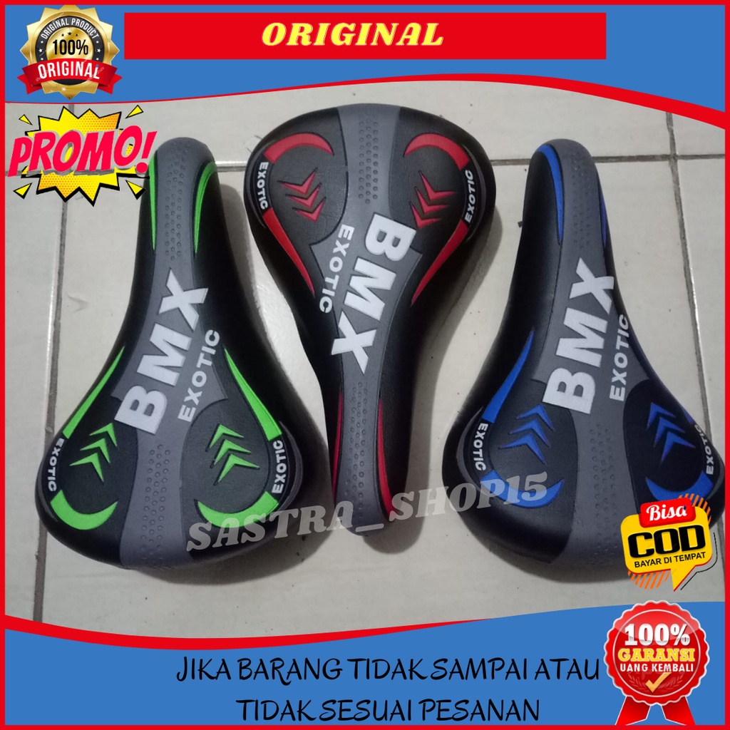 PROMO Jok Sadel Sepeda Anak Bmx Minion Saddle Atlantis Original
