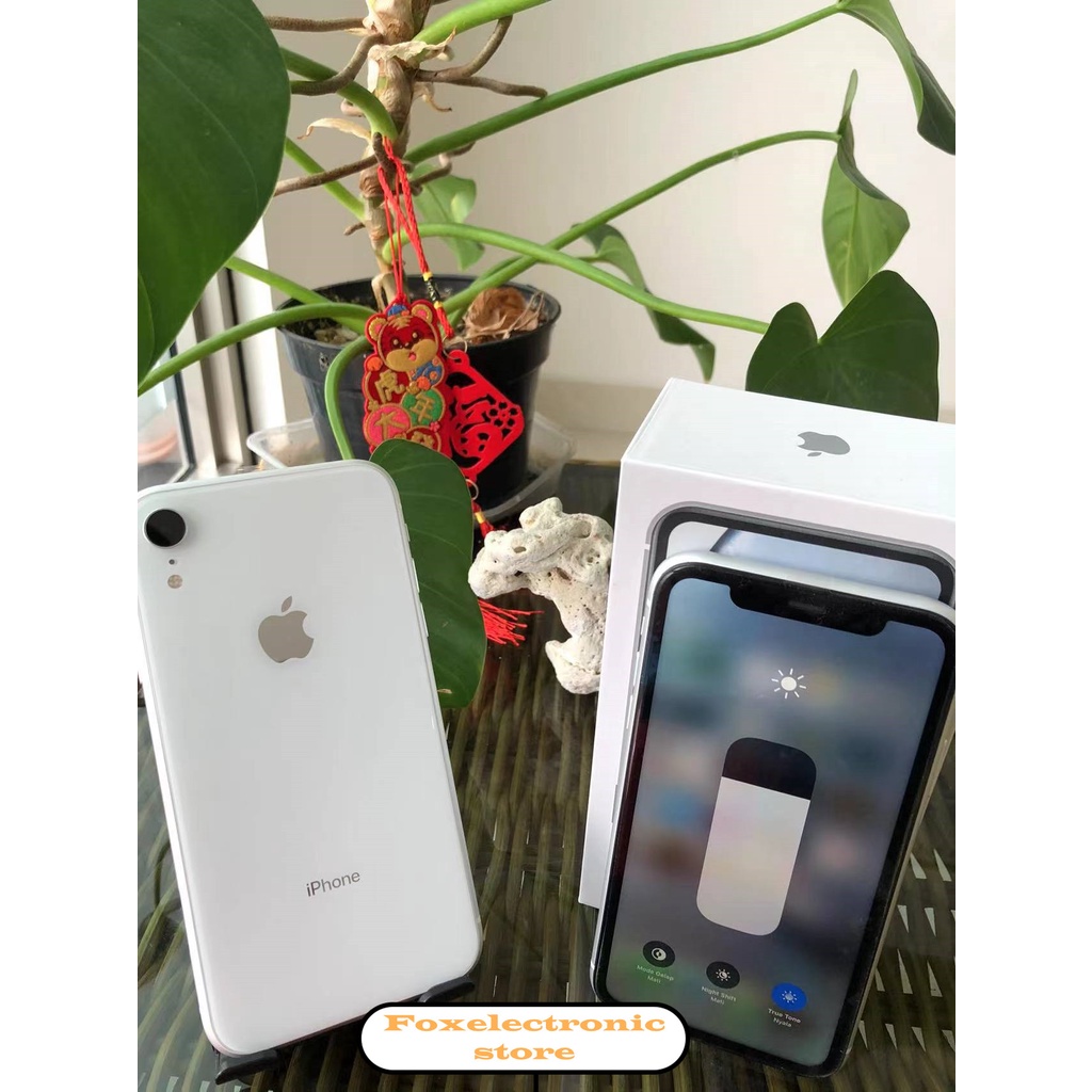 iPhone XR 64GB All Sim Silent Fullset Original Second Mulus100% 3utools All Green (Garansi 1 Tahun)-1