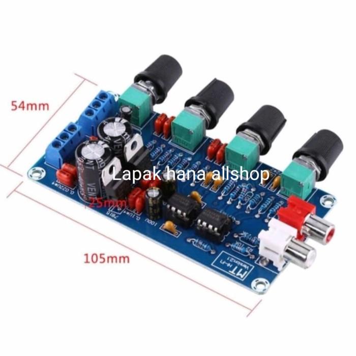Sound Tune Control Low Mid Hig Vol Ne5532 Tone Control Class D Hifi