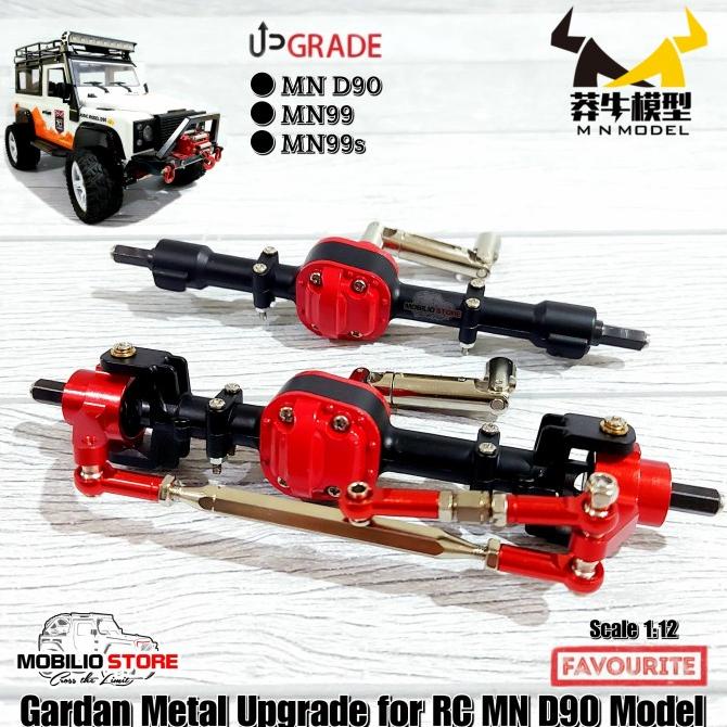 Upgrade Part Gardan Axle Shaft Full Metal Set Remote Control RC MN D90
