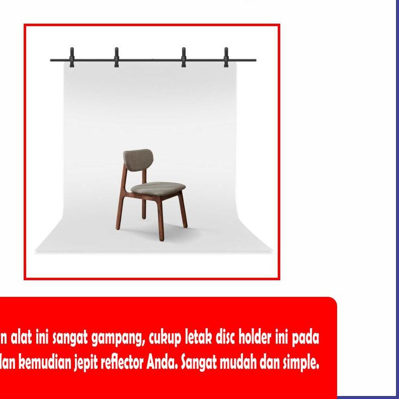 ☄ TRIPOD STAND TIANG BACKGROUND BACKDROP GREEN SCREEN T-SHAPE ➫