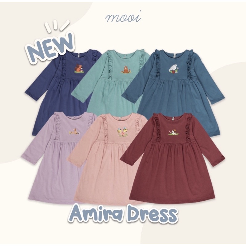 MOOI AMIRA DRESS - DRESS ANAK